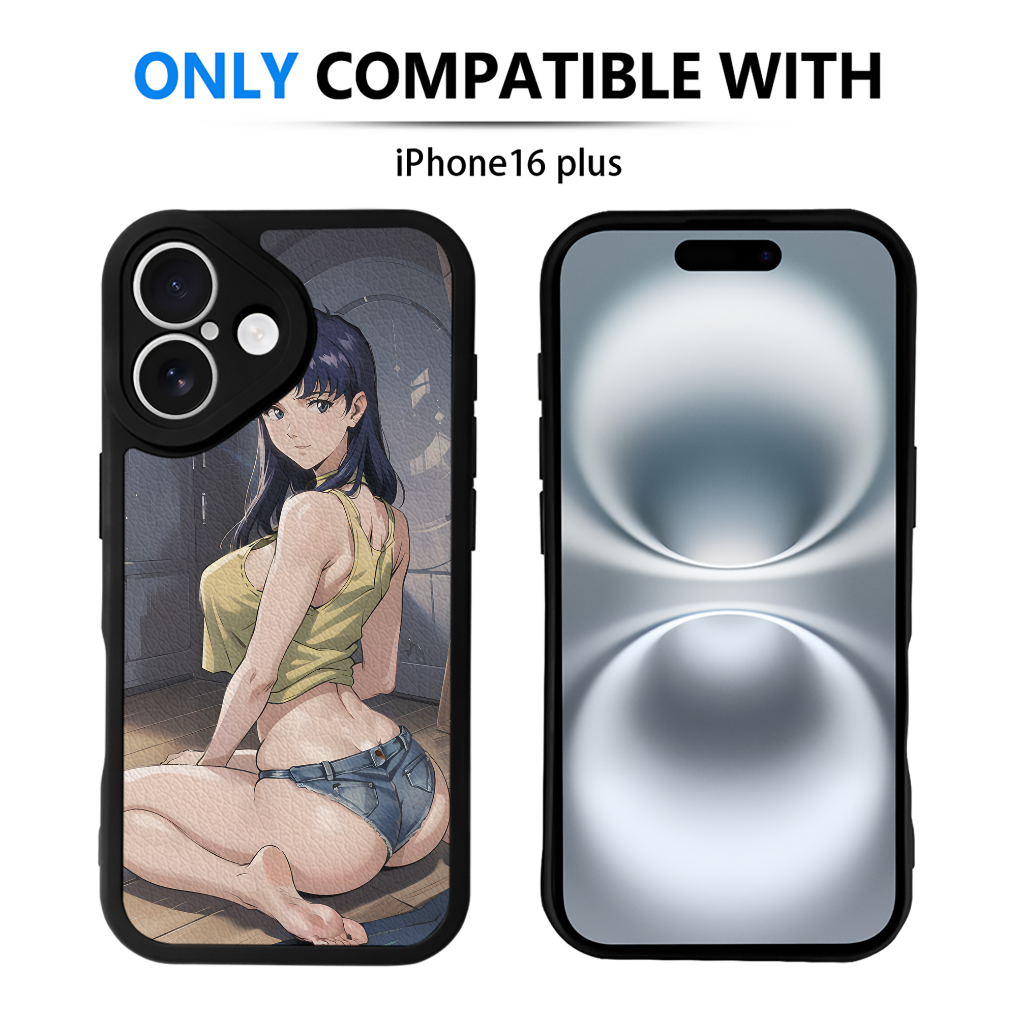 （画像用） EVA 新世紀エヴァンゲリオン 【iPhone 16シリーズ対応】シリコンスマホケース（レザー調） 材質：シリコン